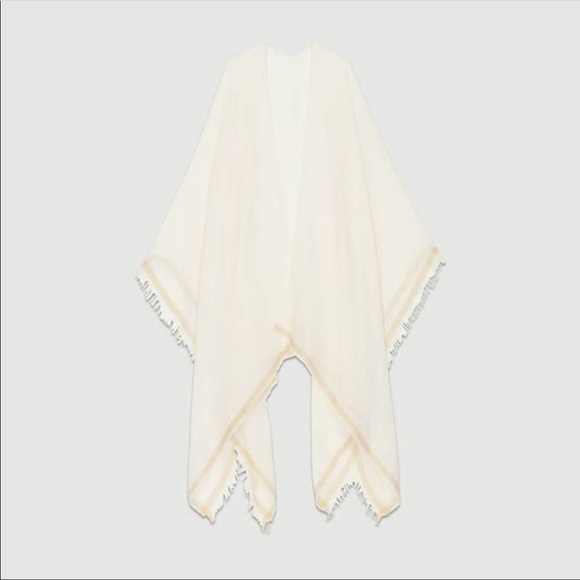 Make Aloja Woven Poncho Wrap - Picture 1 of 7